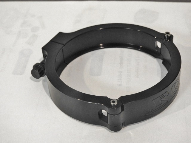 301806-0001-B Mag Clamp - BLACK RCD Billet Clamp MAGNETO to Base